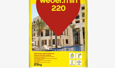 Cover image for webermin 220 Mineral façade coating