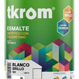 Cover image for TKROM ESMALTE SINTÉTICO CON POLIURETANO