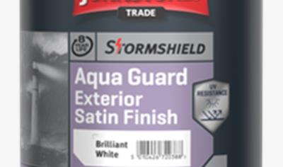 Cover image for PPG Johnstone's Trade Stormshield Aqua Guard Exterior Satin