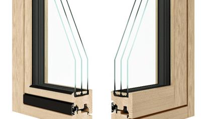 Cover image for Wood windows, door windows and sliding windows series Aurea, Ventura, Elba, Riva, Riva basic