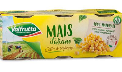 Cover image for VALFRUTTA Sweetcorn Vacuum-Packed