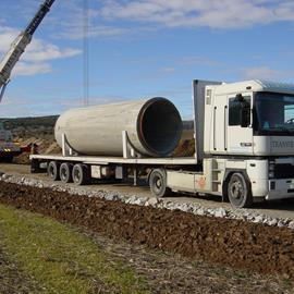 Cover image for Prestressed concrete pipe