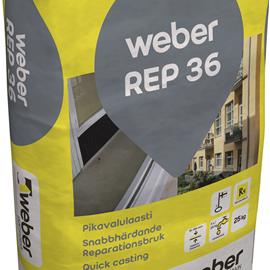 Cover image for weber REP 36 Quick casting mortar