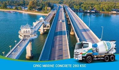 Cover image for CPAC Marine concrete 280 KSC (C24/28, MPa)   