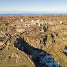 Cover image for All-in Rock 0/200 from Bornholm quarry - Rønne Granit
