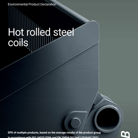 Cover image for Hot rolled steel coils