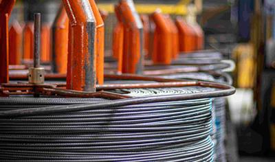 Cover image for Steel products: Wire rod, Deformed wire and Deformed welded wire reinforcement manufactured by DIACO