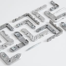 Cover image for CORNER JOINT WITH INTERNAL CLAMPING – ANTEA LINE CORNER JOINT - Art. 0101