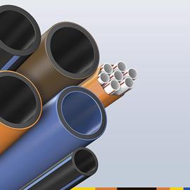 Cover image for Polyethylene pipes for the conveyance of fluids and protection of cables in industrial and civil sectors