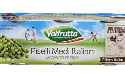 Cover image for VALFRUTTA  Green Peas