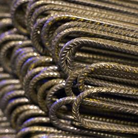 Cover image for Cut and bent reinforcing steel bars