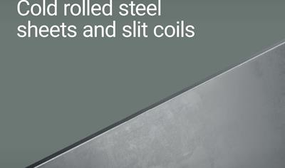 Cover image for Cold rolled steel sheets and slit coils