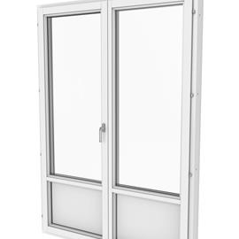 Cover image for SSC Etri Fönster - Inward opening Balcony Double Door 3-glass - EA-EDI2 - Windows