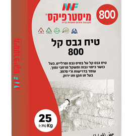 Cover image for 800 gypsum plaster