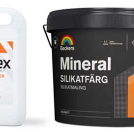 Cover image for PPG Beckers Primex Silikatbinder and PPG Beckers Mineral Silikatfärg
