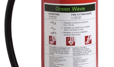 Cover image for Extinguisher 22066-700 EN 3/7 FOAM EXTINGUISHER 6L 27A-144B-40F GREEN WAVE FOAM FF
