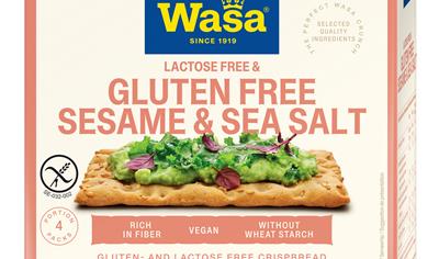 Cover image for Wasa Sesame Gluten Free Sesame & Seasalt for Europe market
