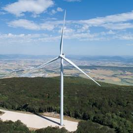Cover image for Electricity from a European onshore wind farm using SG 4.5-145 wind turbines
