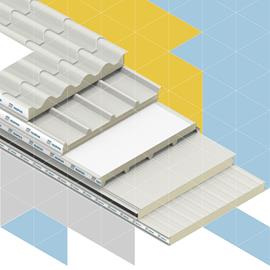 Cover image for Sandwich panels with steel facings and expanded polyurethane or polyisocyanurate insulating core