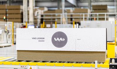 Cover image for Load-bearing construction particle boards