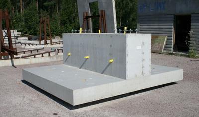 Cover image for Concrete foundation elements – Grundläggningselement