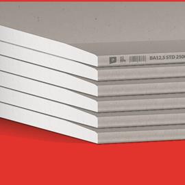 Cover image for PLACA DE YESO LAMINADO ESTÁNDAR STD 12,5 mm; STANDARD GYPSUM PLASTERBOARD STD 12,5 mm