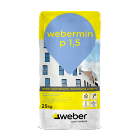 Cover image for webermin p 1,5 Cement based decorative facade coating