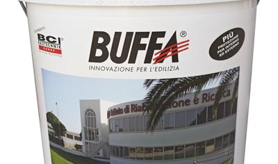 Cover image for Rivestimenti a spessore in pasta BUFFA® (prodotto di riferimento: Risanavita Acril Silossanico CM)