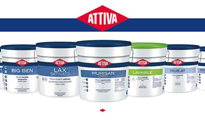 Cover image for Attiva Interior paints