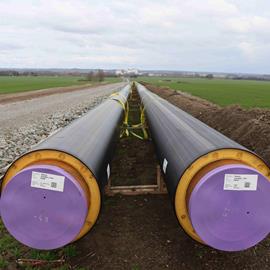 Cover image for The pre insulated steel pipes for district heating and cooling  