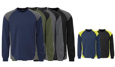 Cover image for Green Heavy long sleeve T-shirt 7071 GTM