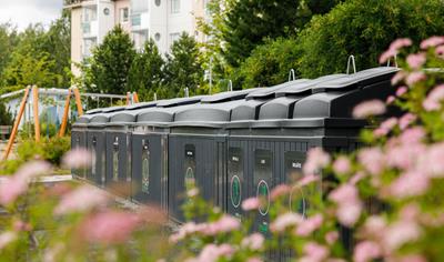 Cover image for Molok(R)Domino 5m3 waste container