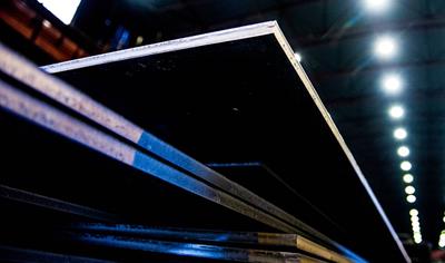 Cover image for Hot-rolled uncoated steel plate 