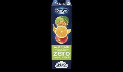 Cover image for DERBY BLUE ZERO Soft drink multifruit 