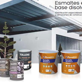 Cover image for ESMALTES EN BASE DISOLVENTE (distribución especializada y almacenes de construcción)