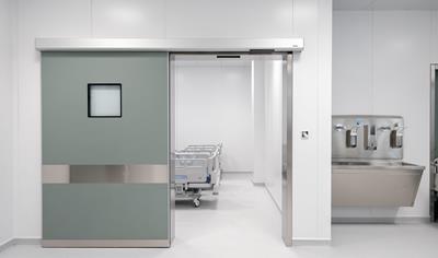 Cover image for HB SALTS HPL panel for hospital sliding door
