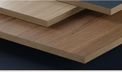 Cover image for melamine faced medium density fibreboard MDF