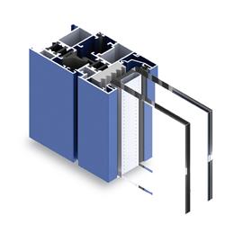 Cover image for Thermal break coated aluminium profiles. ETERNALUM, 100 % recycling 