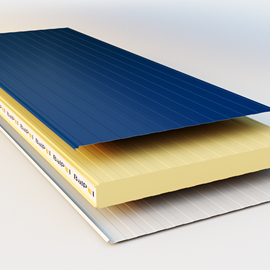 Cover image for Sandwich panels with PIR (polyisocyanurate) insulation core