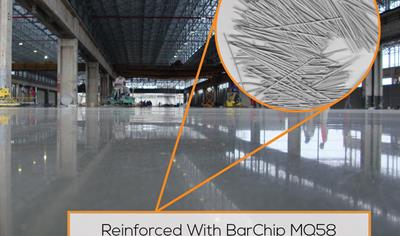 Cover image for BarChip MQ58 Macro Synthetic Fibre Concrete Reinforcement