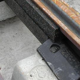 Cover image for Products pressed from recycled rubber