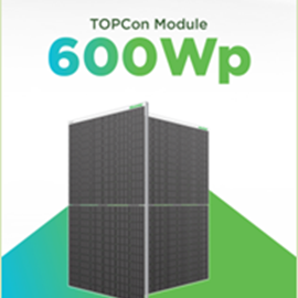 Cover image for BiN-08-(565-600 Wp) Glass to Glass Bifacial TOPCon Module