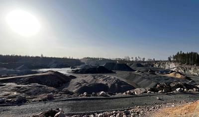 Cover image for Aggregates from Eskilstuna quarry - Gröndal