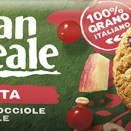 Cover image for GranCereale wholegrain biscuits with fruits