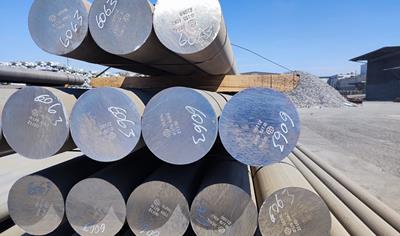 Cover image for Aluminium billet 606x alloy family