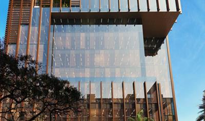 Cover image for ALC 9,900B Closed Cavity Double Skin Bamboo Facade