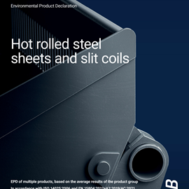 Cover image for Hot rolled steel sheets and slit coils