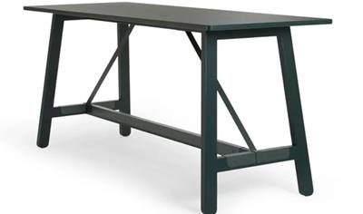 Cover image for StandByMe Table 2300x900 mm, Desktop linoleum, undercarriage H900 in ash
