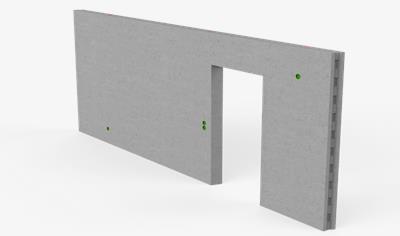 Cover image for Solid precast concrete wall/slab/balcony