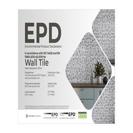 Cover image for Wall Tile, Water Absorption 10%≤E